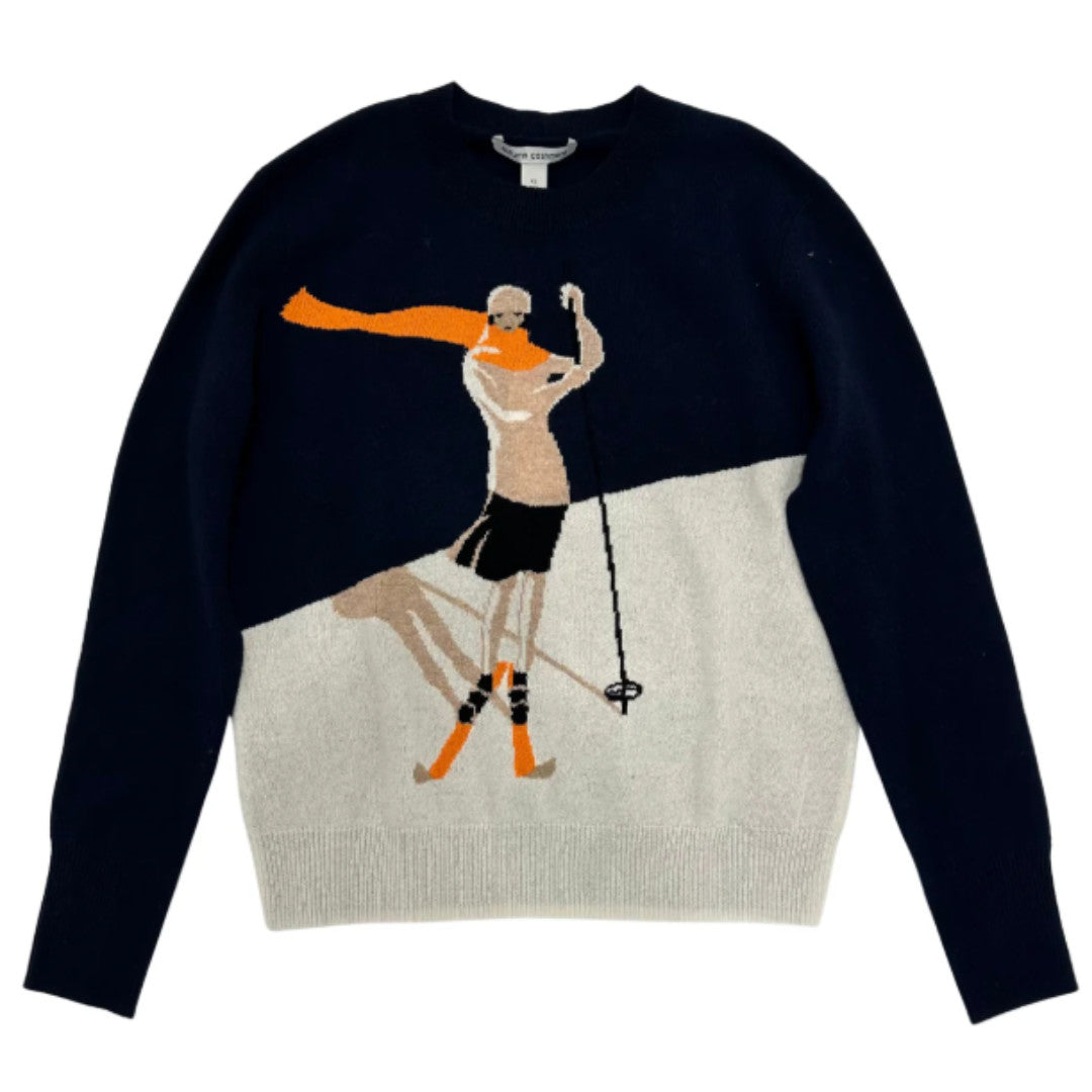 Autumn Cashmere W Vintage Ski Crew