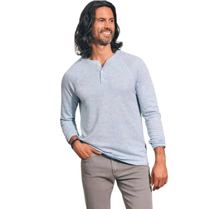 Faherty LS Cloud Henley