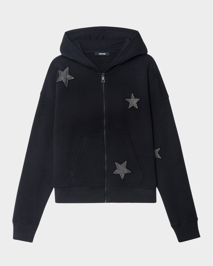 Zadig & Voltaire W Mia Zip PMO Stars Strass