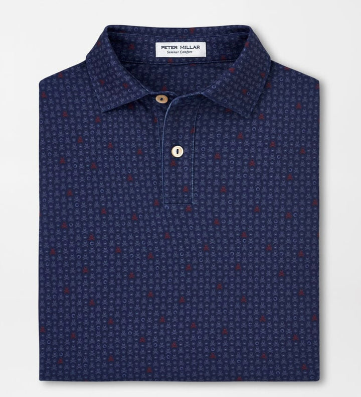 Peter Millar Skull In One Performance Polo