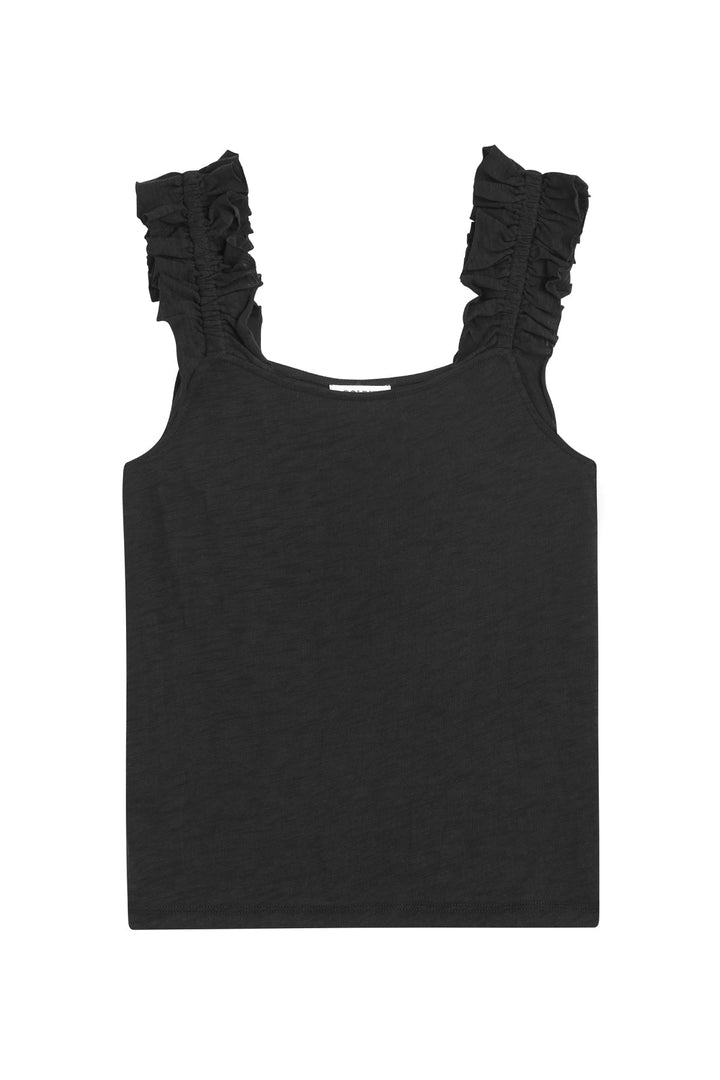 Goldie W Ruffle Strap Top