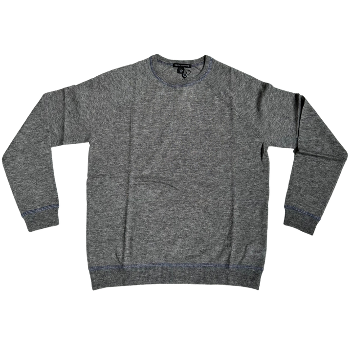 Autumn Cashmere Italian Cahsmere Silk Raglan Coverstitch