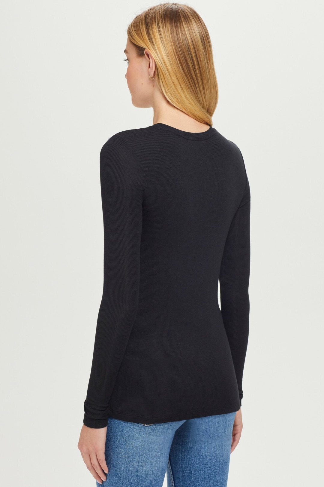 Goldie W Ribbed LS Tee