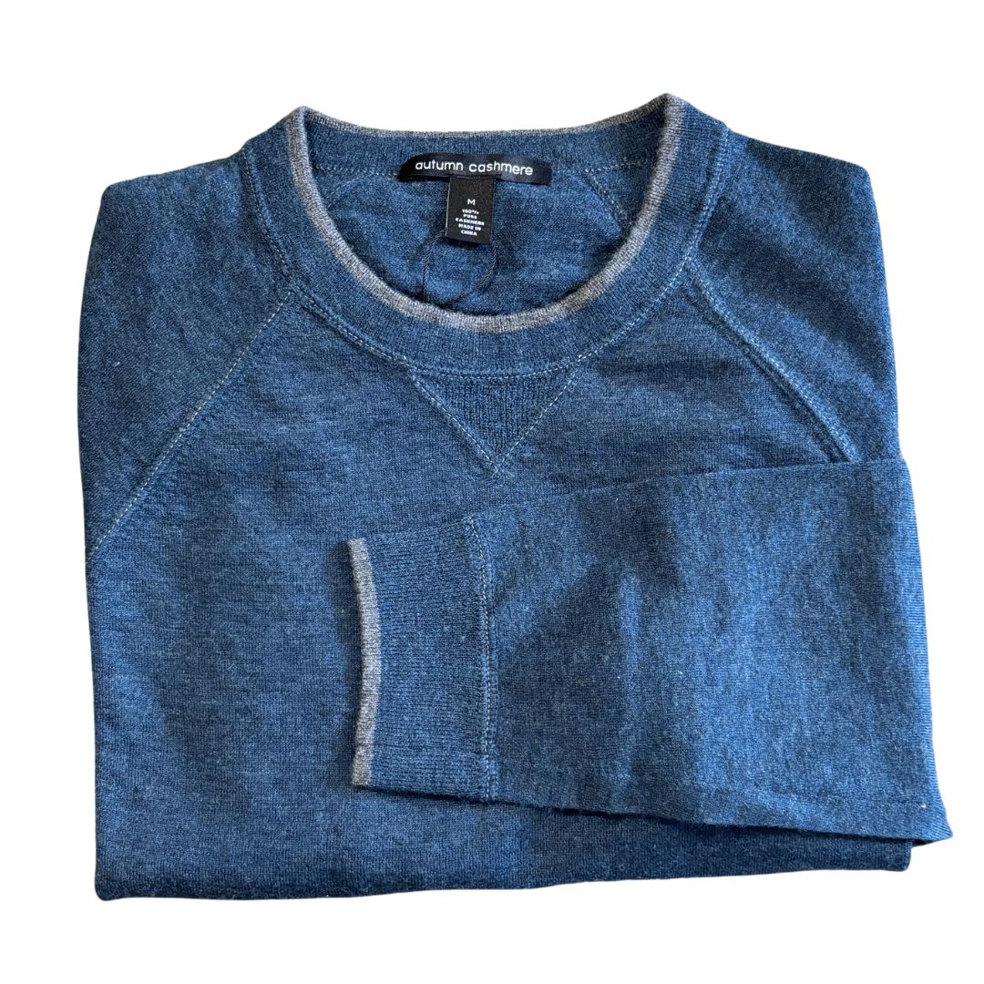 Autumn Cashmere Raglan With Tipping