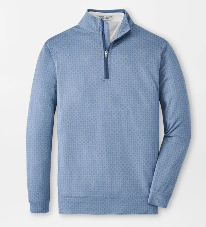 Peter Millar Perth Skull In One Performance 1/4 Zip