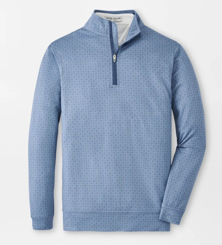 Peter Millar Perth Skull In One Performance 1/4 Zip