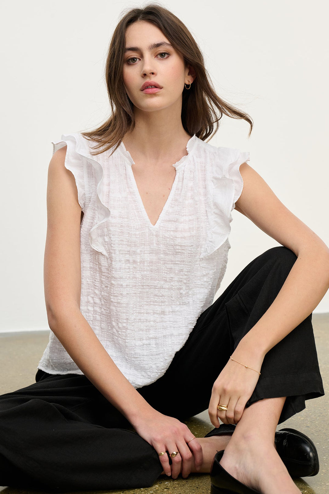 Velvet By Spencer & Graham Eva Top