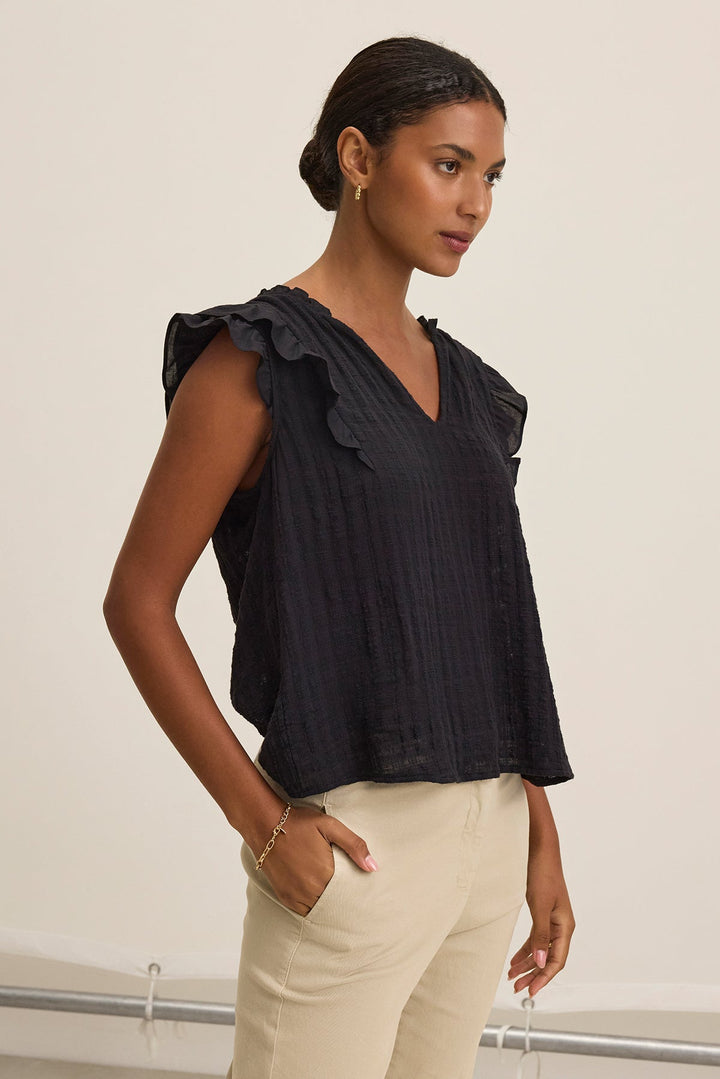 Velvet By Spencer & Graham Eva Top