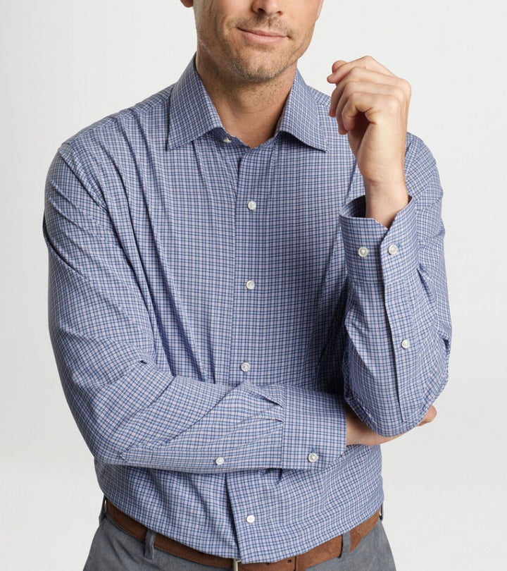 Peter Millar Performance Poplin Sport Shirt