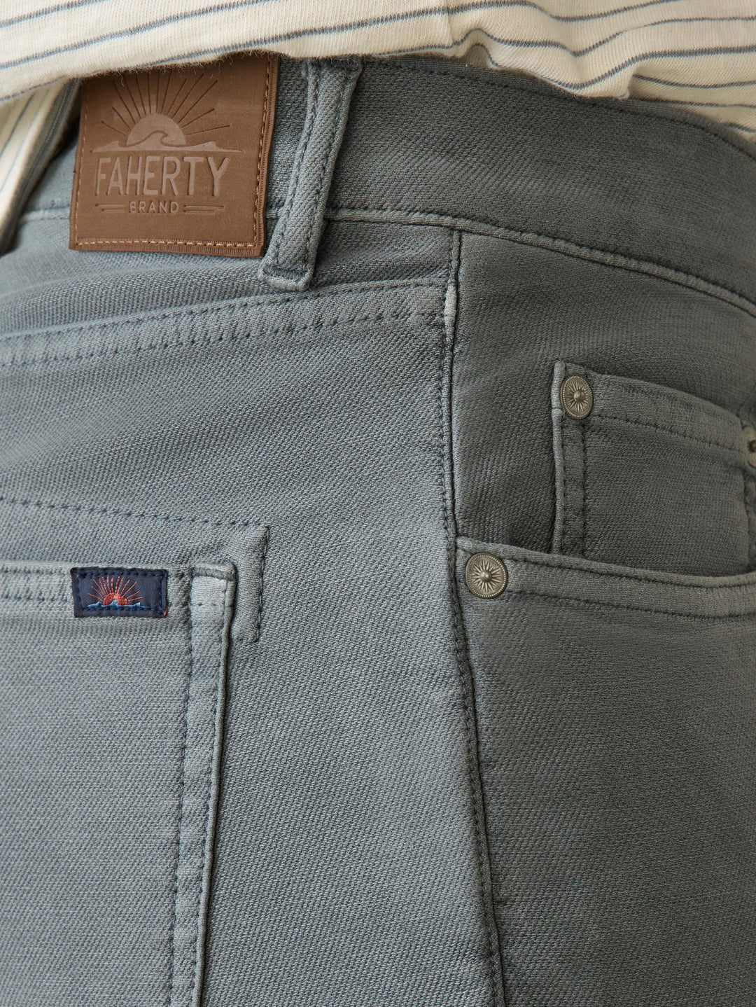 Faherty Stretch Terry 5 Pocket