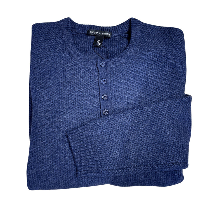 Autumn Cashmere Honeycomb Henley