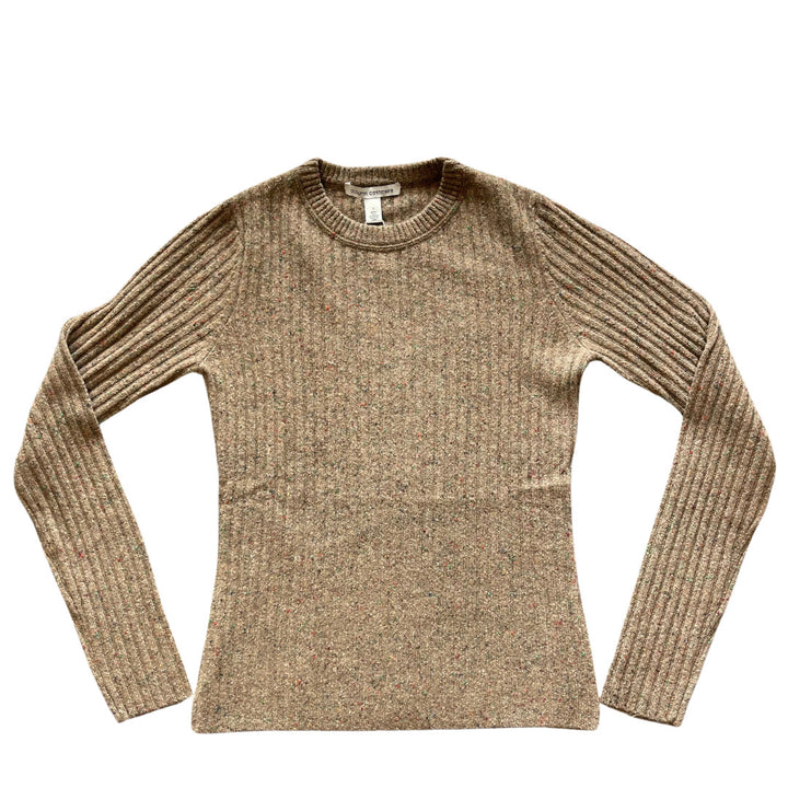 Autumn Cashmere W Rib Crew