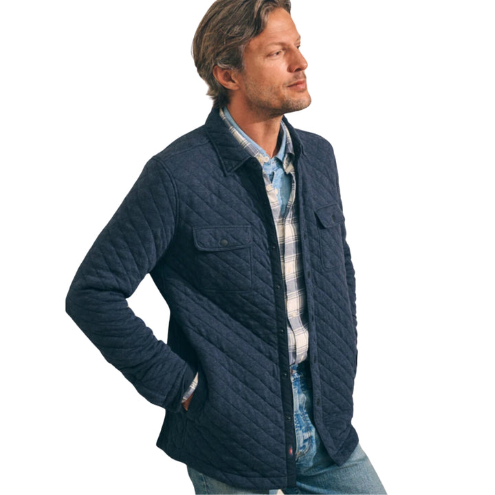 Faherty Epic Quilted Fleece CPO